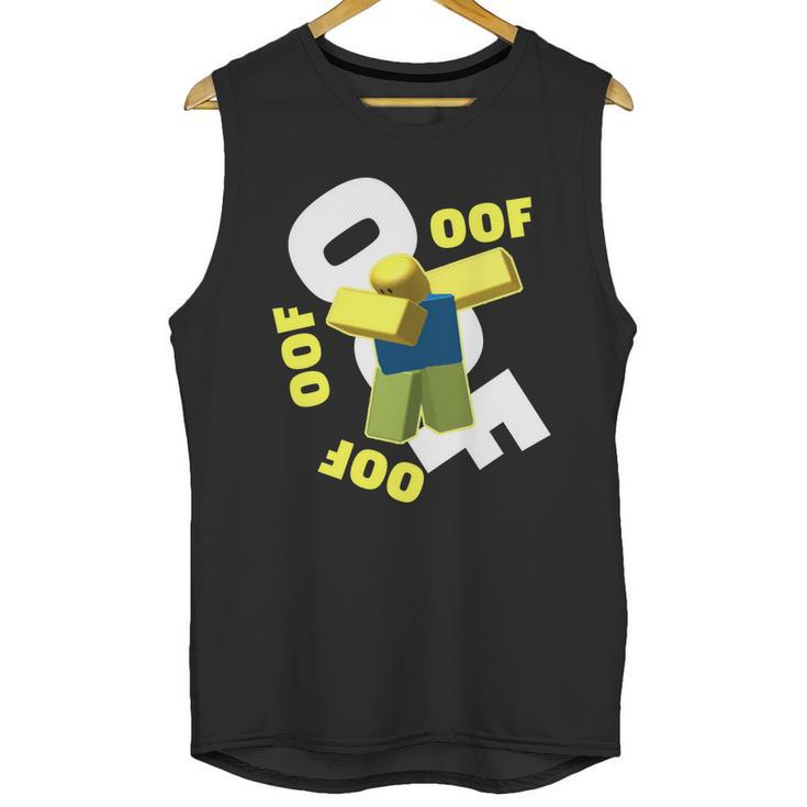 Oof Dancing Dabbing Noob Unisex Tank Top