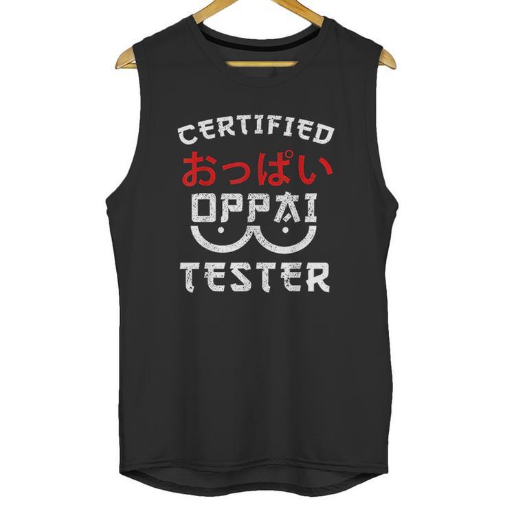 Oppai Tester Mega Milk Anime Unisex Tank Top