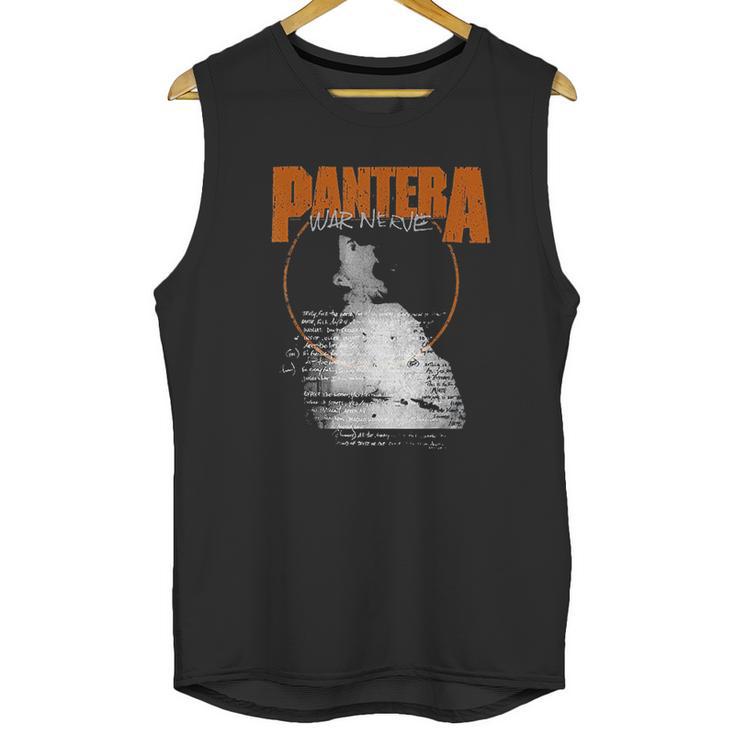 Pantera Official War Nerve Unisex Tank Top