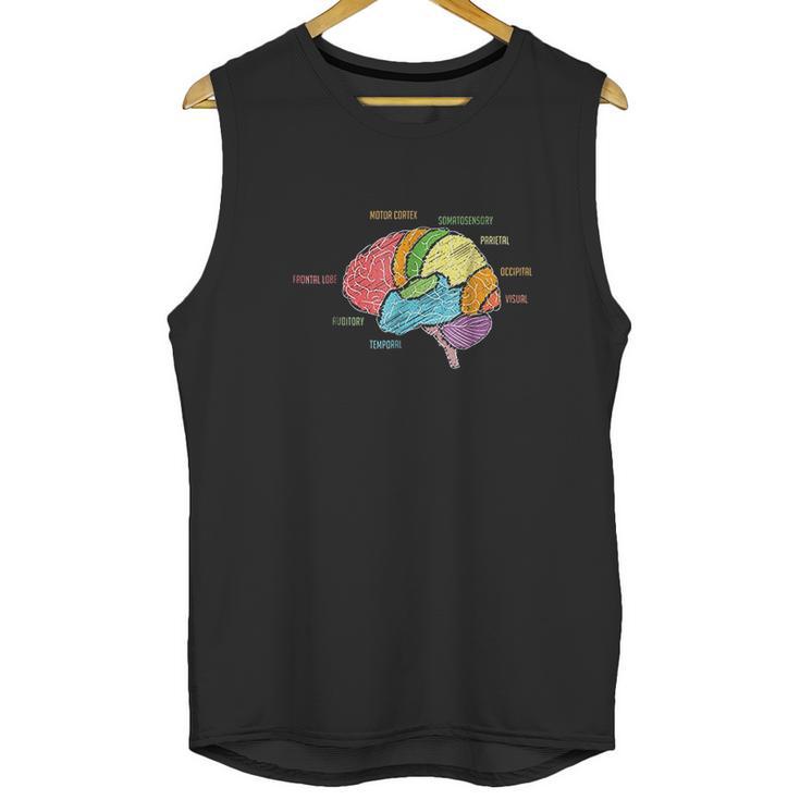 Parts Of The Brain Unisex Tank Top