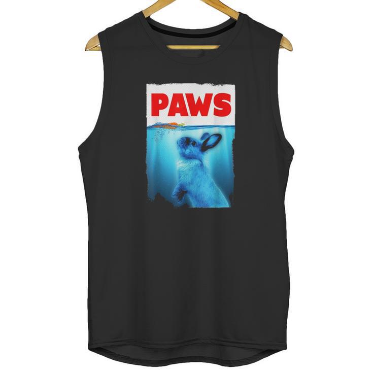 Paws Jaws Rabbit And Carrot Unisex Tank Top