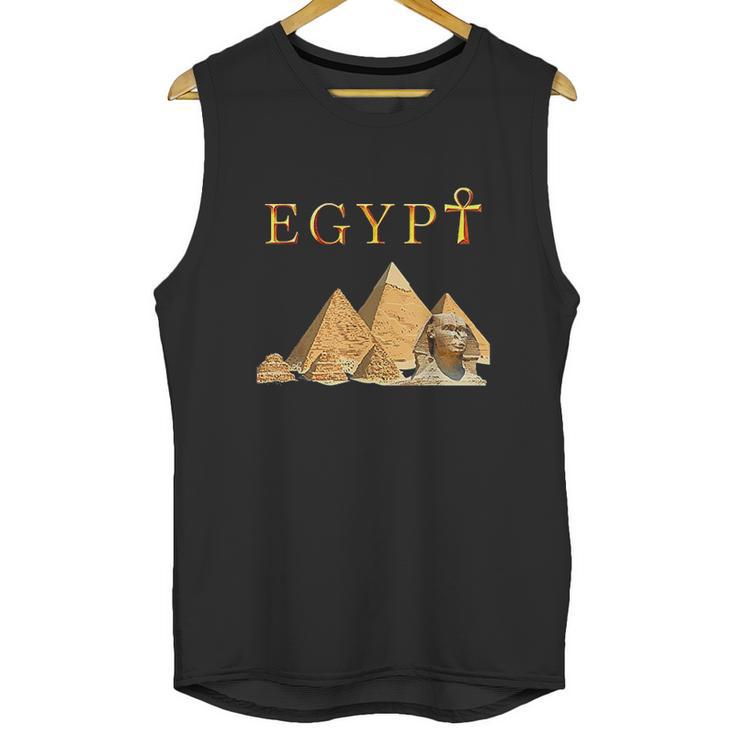 Pharaoh Ankh Pyramids Sphinx Egypt Tut Egyptian Gift Amazing Unisex Tank Top