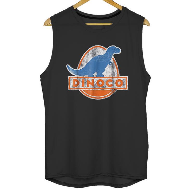 Pixar Cars Iconic Dinoco Dinosaur Logo Unisex Tank Top