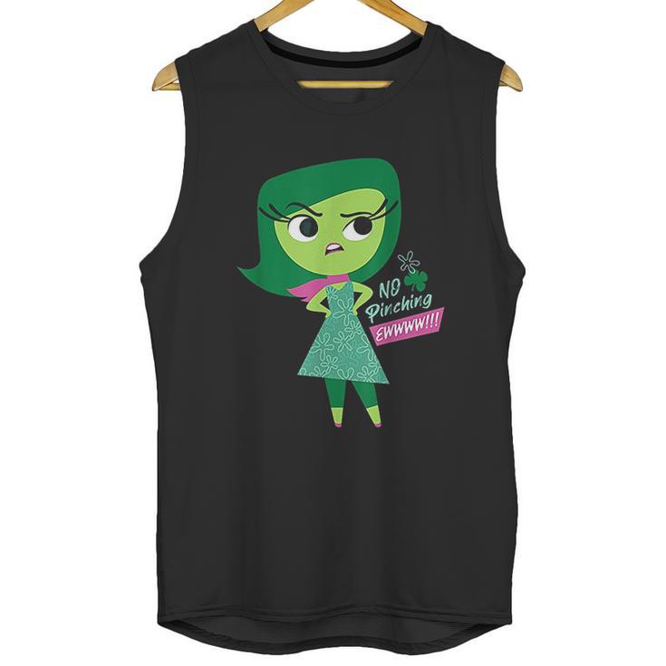 Pixar Inside Out Disgust Ew No Pinching St Patricks Day Unisex Tank Top