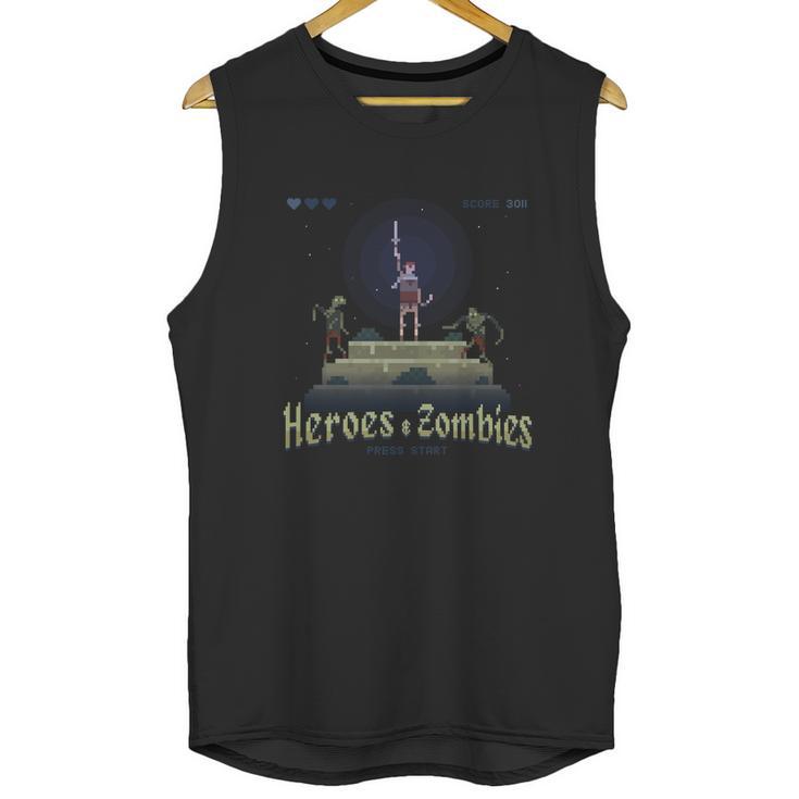 Pixel Arcade Game Unisex Tank Top