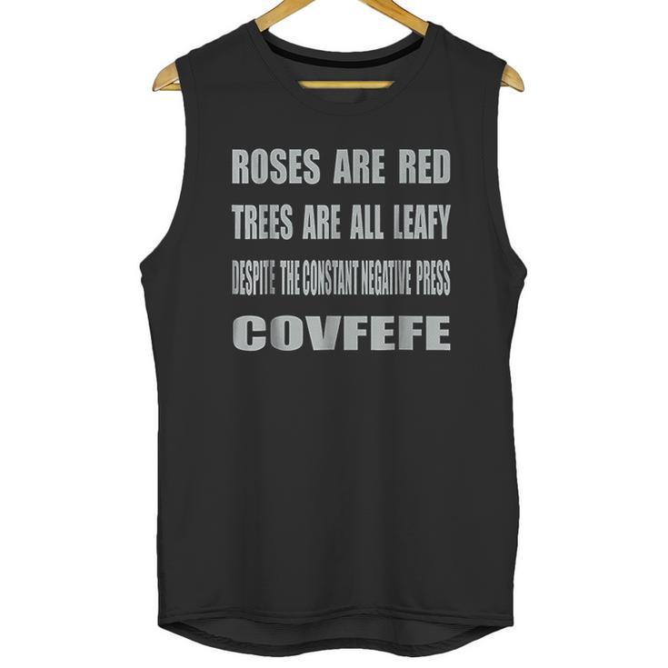 A Poem For Covfefe Unisex Tank Top