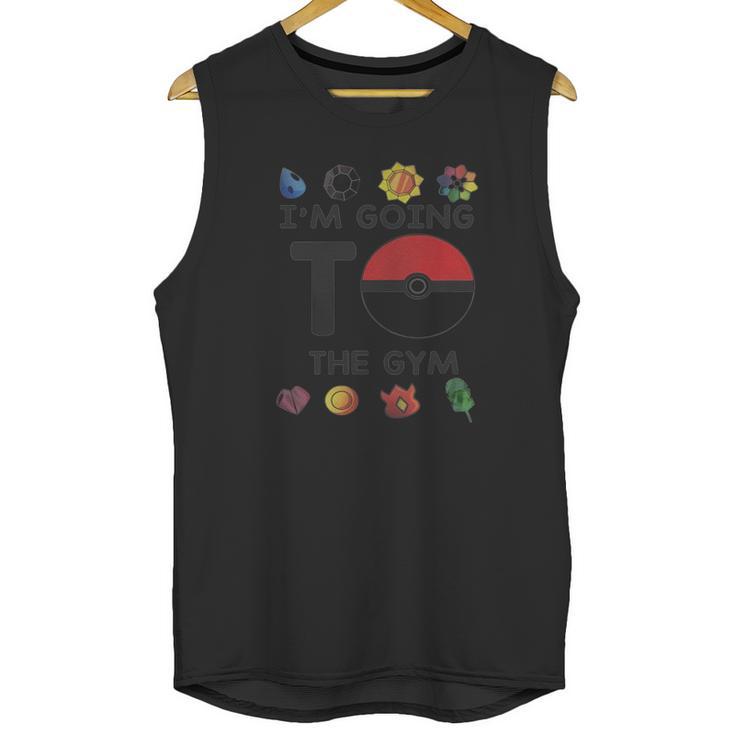 Pokemon Im Going To The Gym Unisex Tank Top