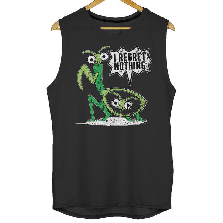 Praying Mantis  Weathered Valentines Day Unisex Tank Top