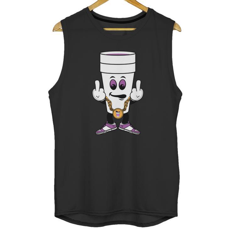 Purple Lean Cup Unisex Tank Top