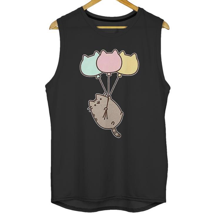 Pusheen The Cat Balloons Juniors Unisex Tank Top