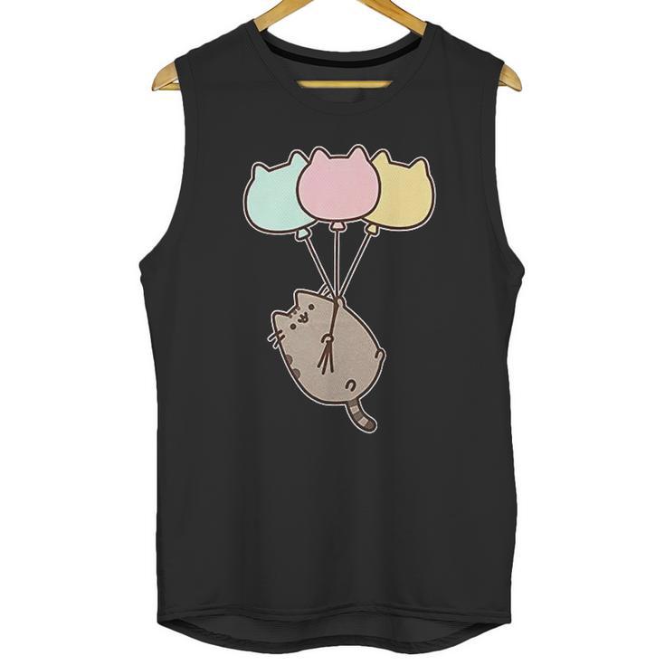 Pusheen The Cat Balloons Unisex Tank Top