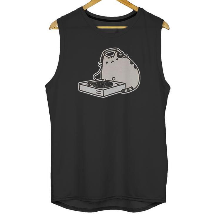 Pusheen The Cat Dj Juniors Unisex Tank Top