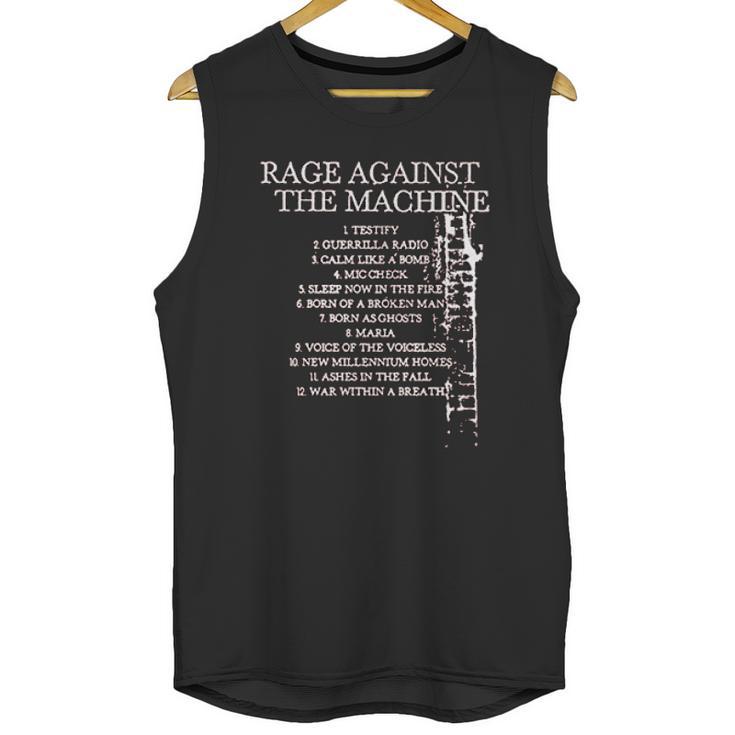 Rage Against The Machine Battle Of Los Angeles Album Unisex Tank Top