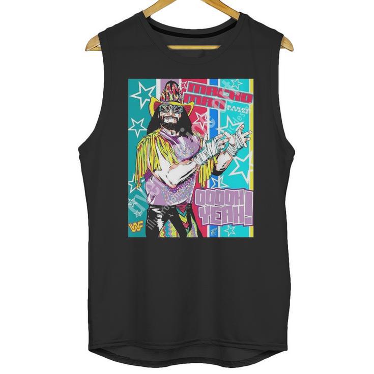 Randy Macho Man Savage Graphic Funny Unisex Tank Top