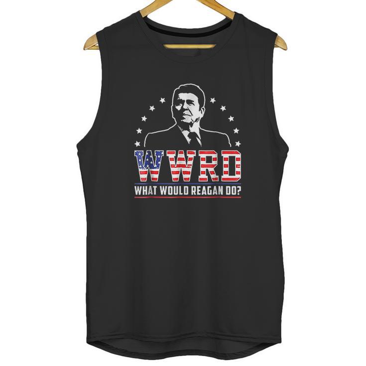 What Would Reagan Do Unisex Tank Top