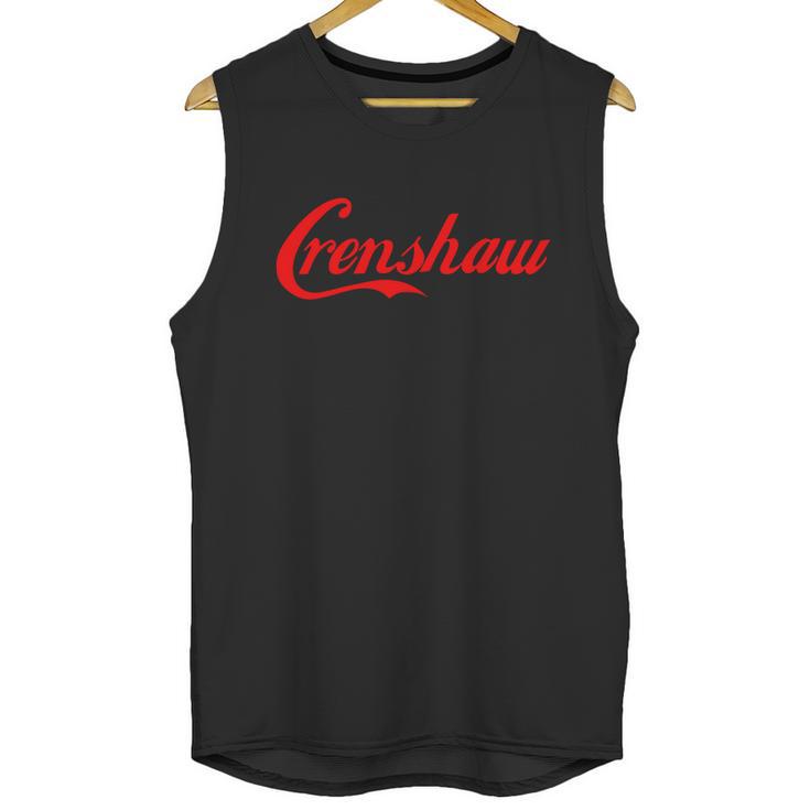 Red Crenshaw California Unisex Tank Top