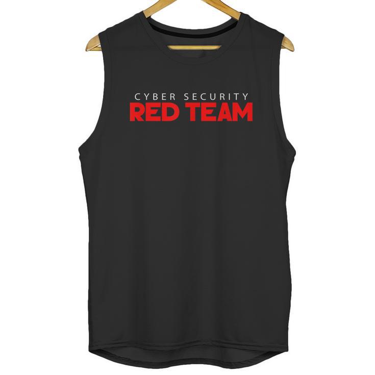 Red Team Cyber Security Hacking Hacker Graphic Design Printed Casual Daily Basic Unisex Tank Top