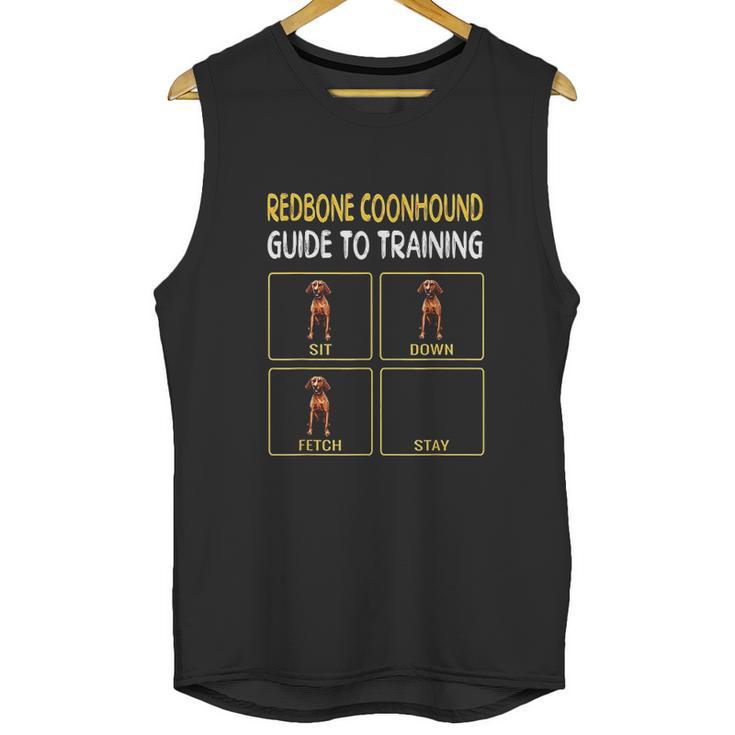 Redbone Coonhound Guide To Training Dog Obedience Unisex Tank Top