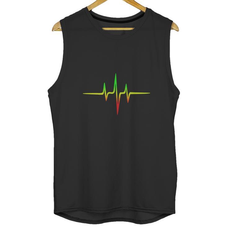 Reggae Music Pulse Frequency Unisex Tank Top