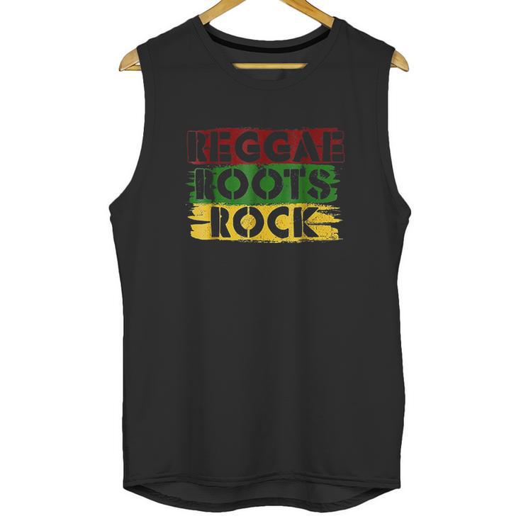 Reggae Roots Rock  Jamaica Rastafari Unisex Tank Top