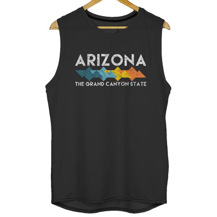 Retro Arizona Az The Grand Canyon State Hiking Backpacking Cool Gift Graphic Design Printed Casual Daily Basic Unisex Tank Top