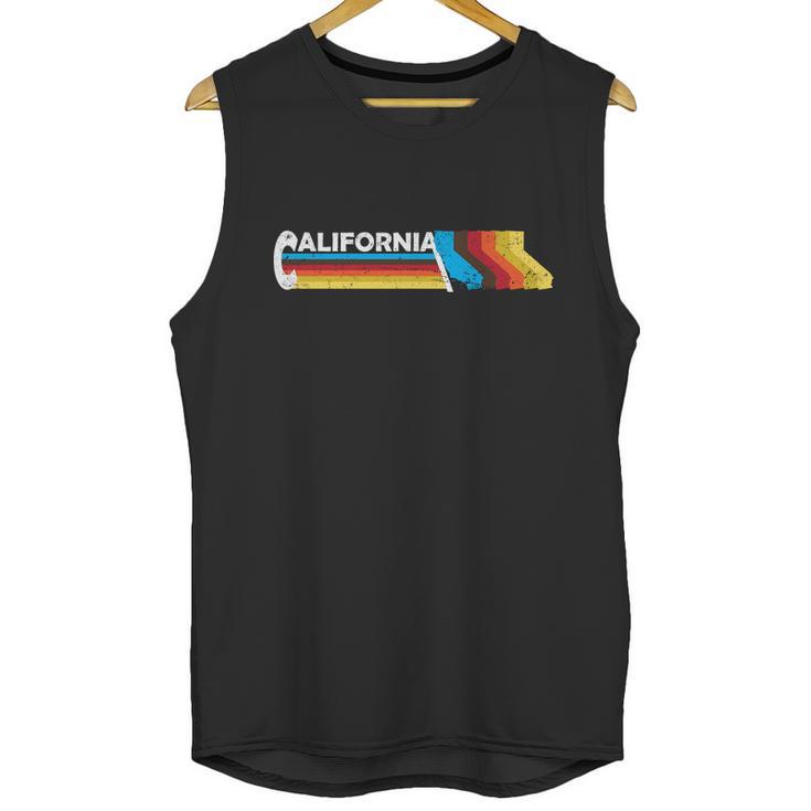 Retro California Colorful Logo Unisex Tank Top