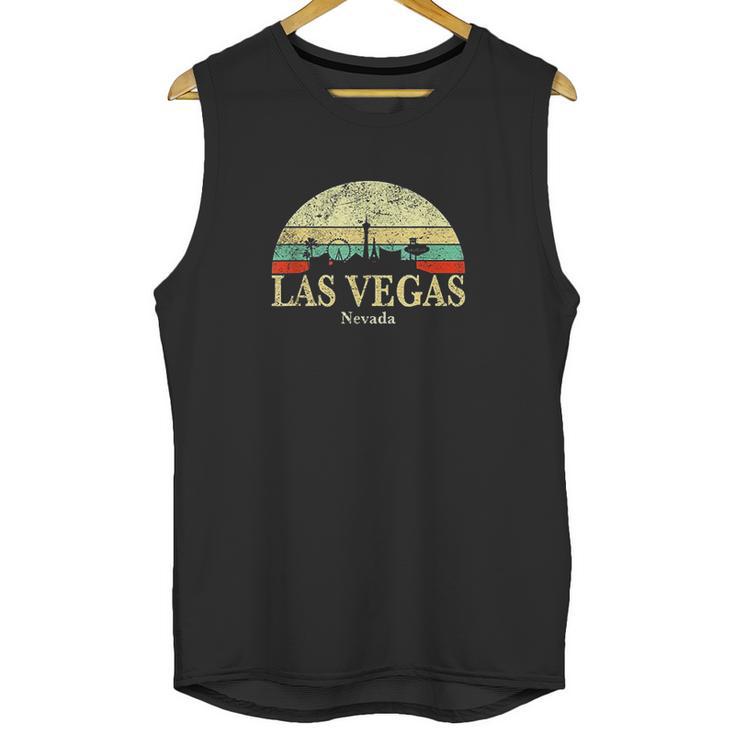 Retro Las Vegas Nevada Vegas Strip Sin City Souvenir Unisex Tank Top