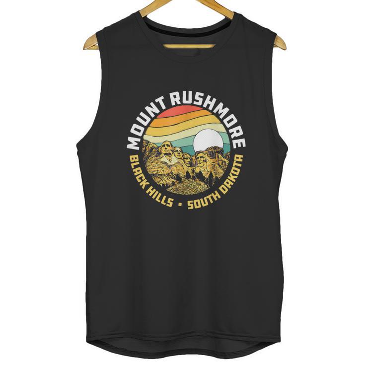 Retro Mount Rushmore National Memorial Vintage 80S Graphic Unisex Tank Top