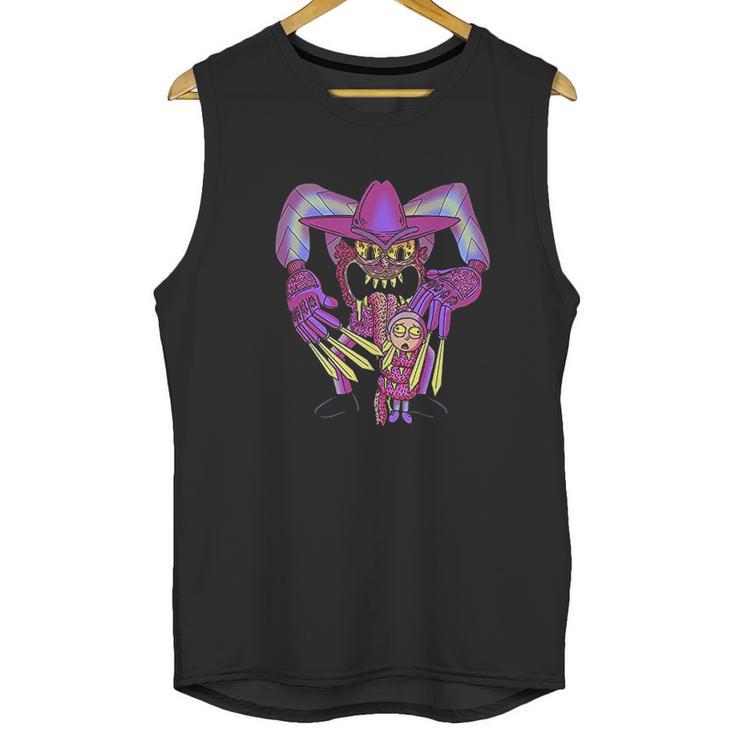 Rick And Morty Adult Scary Terry Light Weight Unisex Tank Top