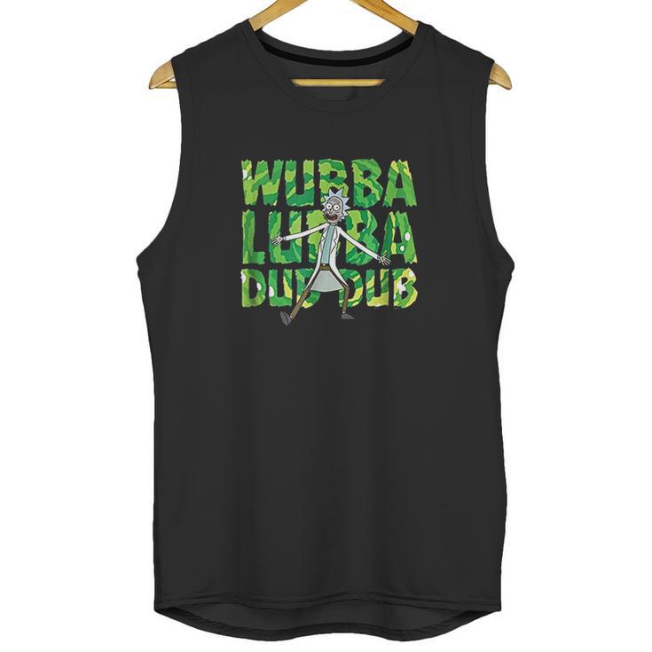 Rick And Morty Wubba Lubba Dub Dub Portal Letters Unisex Tank Top