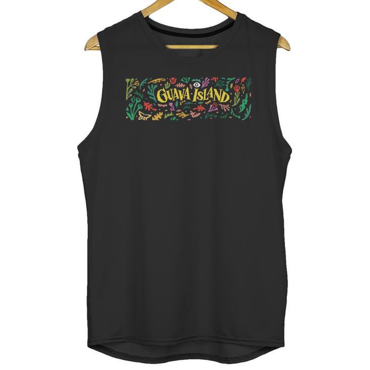 Rihanna And Donald Glover Make Sure Guava Island Unisex Tank Top