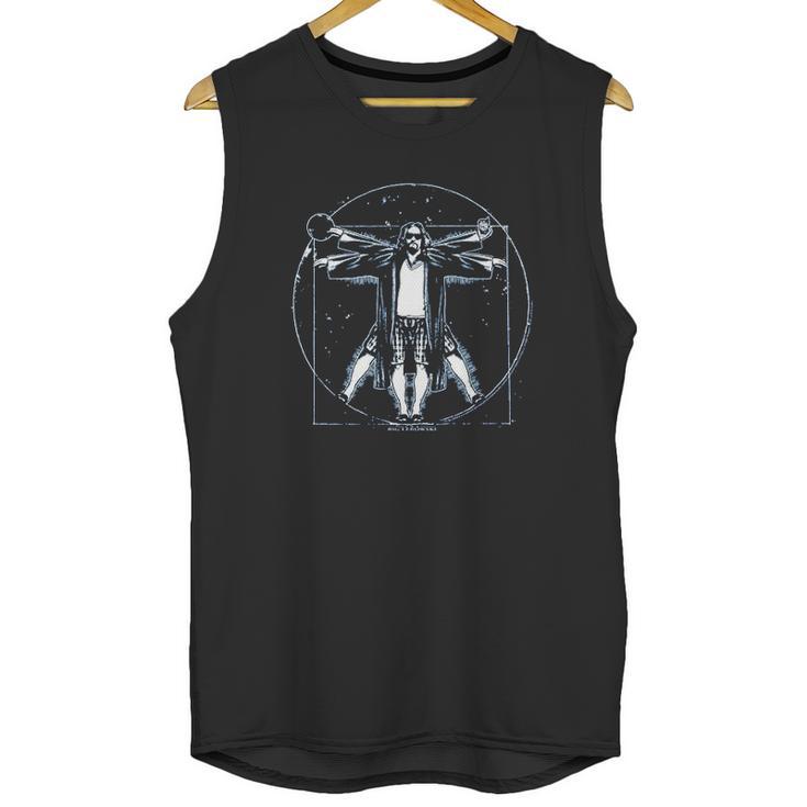 Ripple Junction The Big Lebowski Vitruvian Unisex Tank Top