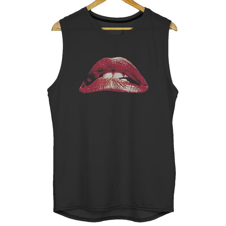 Rocky Horror Picture Show Cult Musical Film Iconic Red Lips Unisex Tank Top