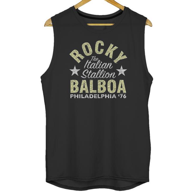 Rocky Italian Stallion 1976 Charcoal Hoody Unisex Tank Top