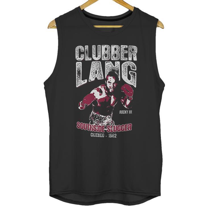 Rocky Officially Licensed Clubber Lang Baseball Unisex Tank Top