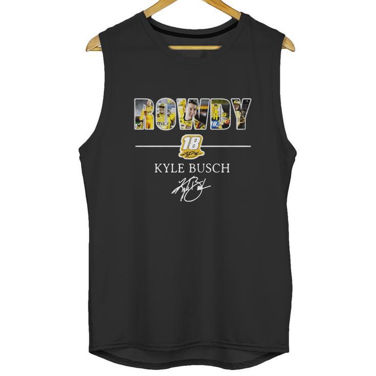 Rowdy 18 Kyle Busch Unisex Tank Top