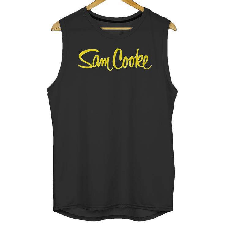 Sam Cooke   Print Design Unisex Tank Top