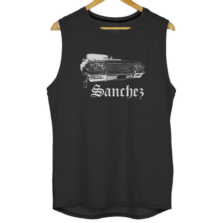 Sanchez Lowrider Cholo Chola Family Gift Unisex Tank Top