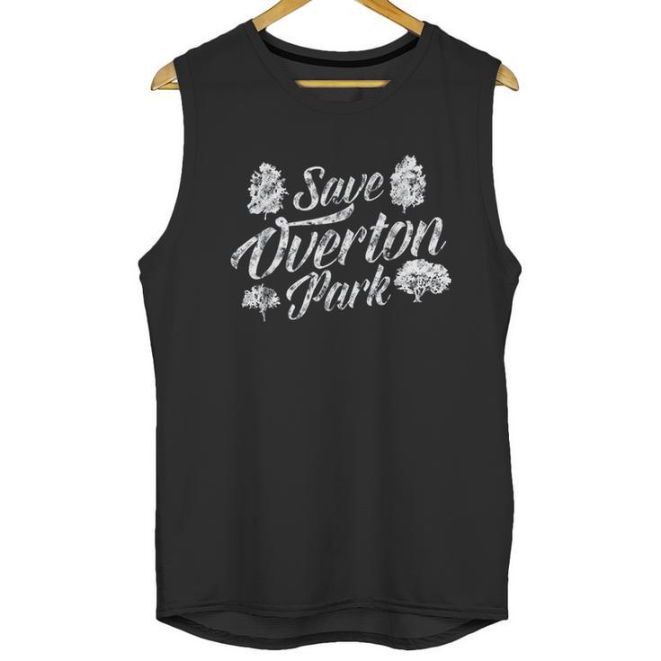 Save Overton Park Unisex Tank Top