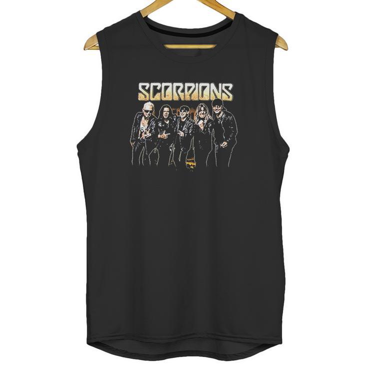 Scorpions City Pic Crazy World Tour 2017 Unisex Tank Top