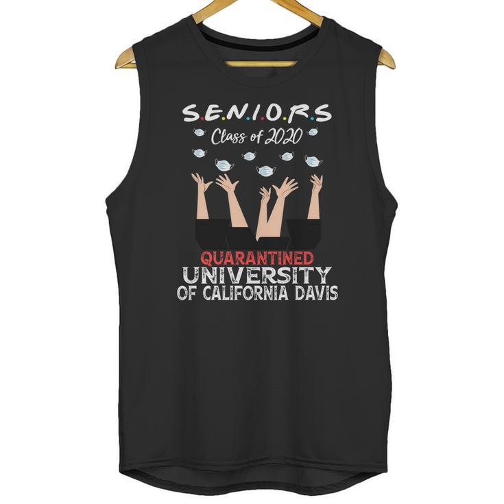 Senior Class Of 2020 Graduation Social Distancing University Of California Davis 2020 Unisex Tank Top