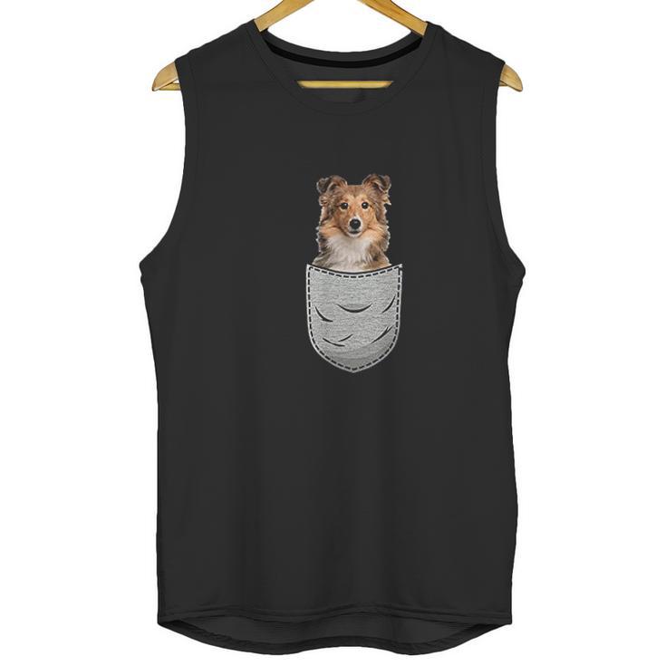 Sheepdog Collie Lover Unisex Tank Top