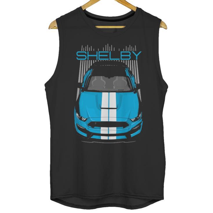 Shelby Gt350 Grabber Blue Unisex Tank Top