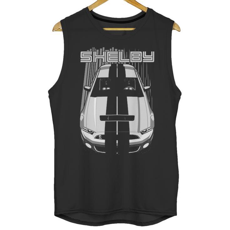 Shelby Gt500 S197   Whitesilver Unisex Tank Top