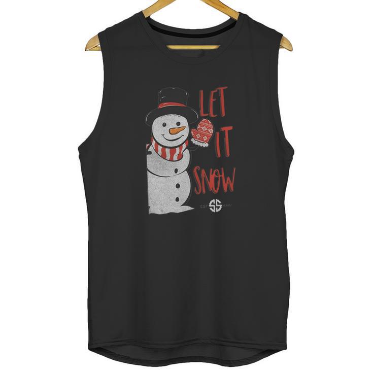 Simply Southern Let It Snow Unisex Tank Top