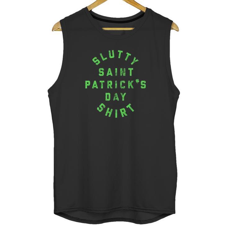 Slutty Saint Patricks Day Unisex Tank Top