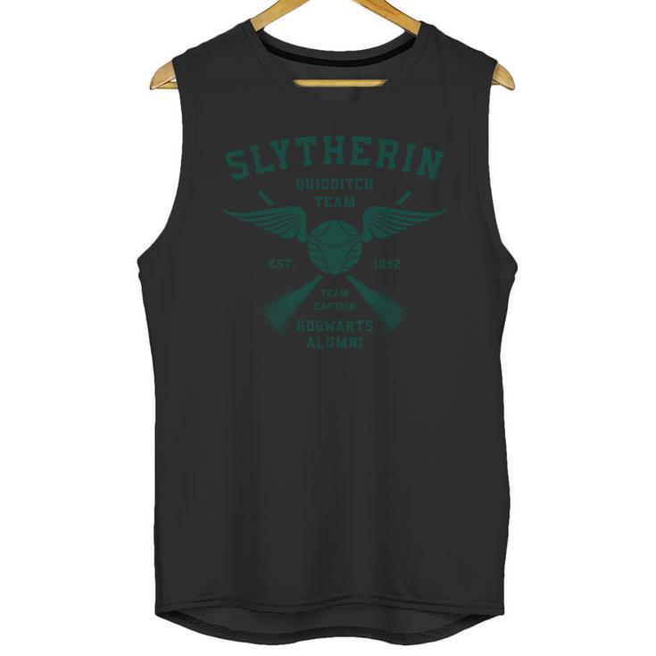 Slytherin Quidditch Team Colored T-Shirt Unisex Tank Top