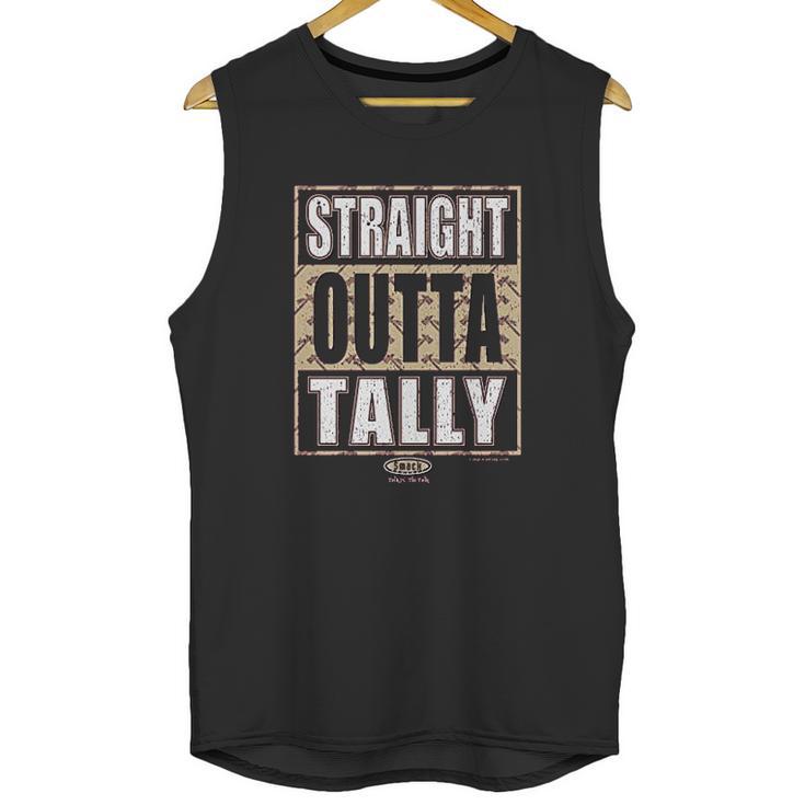 Smack Apparel Florida State Football Fans  Straight Outta Tally Garnet Unisex Tank Top