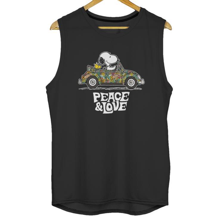 Snoopy Car Unisex Tank Top