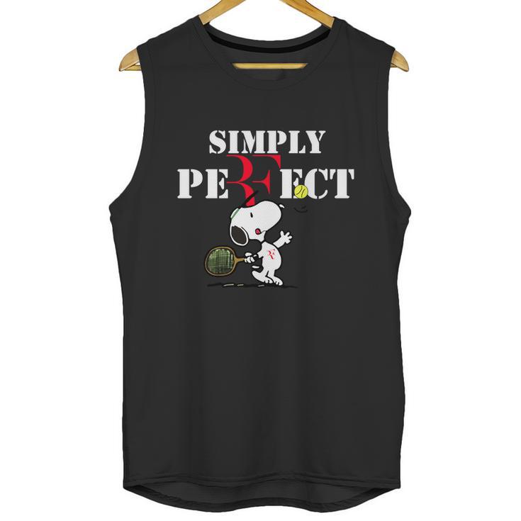 Snoopy  Simply Perfect Unisex Tank Top